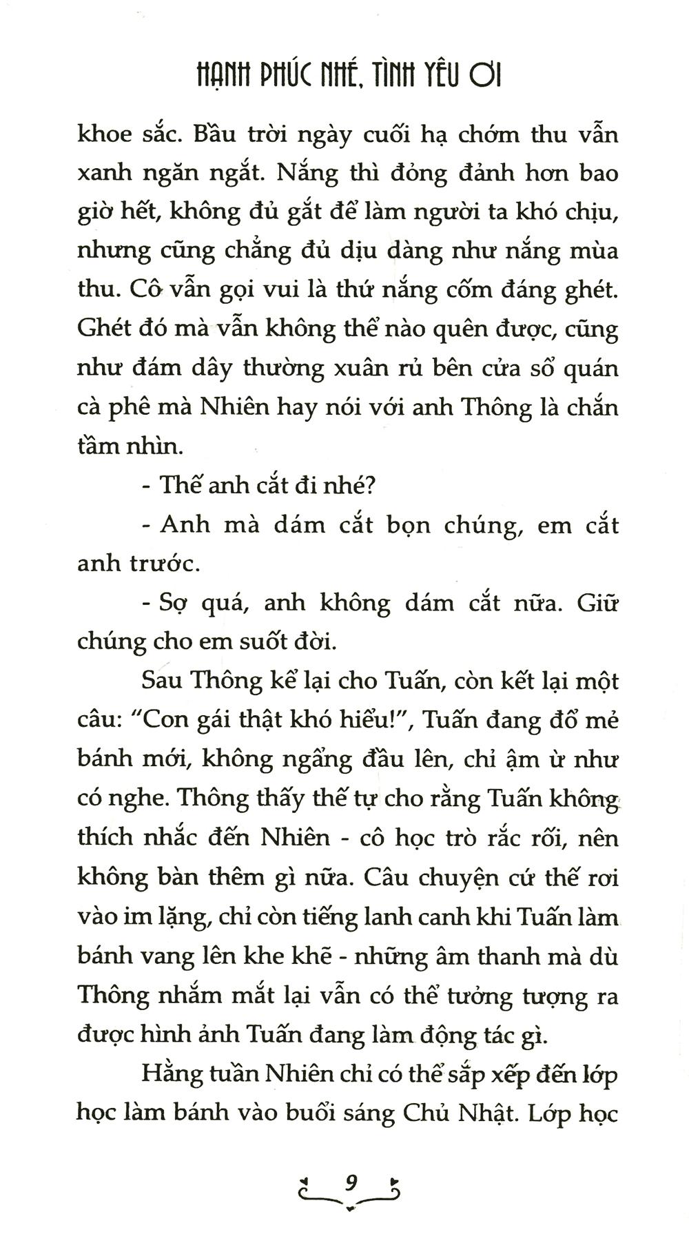Hạnh Phúc Nhé, Tình Yêu Ơi