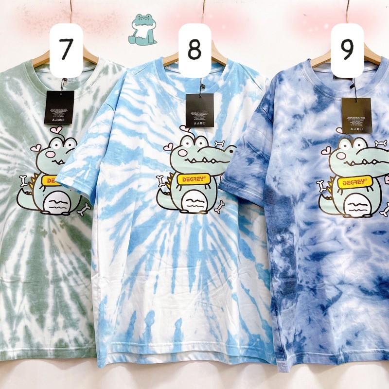 Áo loang tie dye unisex form rộng Tie Boutique - in hình dễ thương