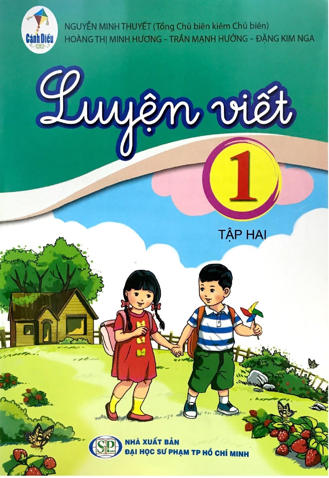 Sách Luyện viết 1- tập hai- Cánh Diều (Kèm bìa nilong bao sách)