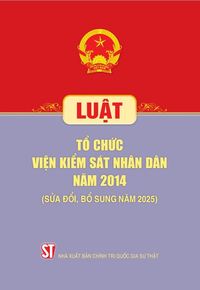 Luật Tổ chức Viện kiểm sát nhân dân năm 2014 (sđ, bs năm 2025)