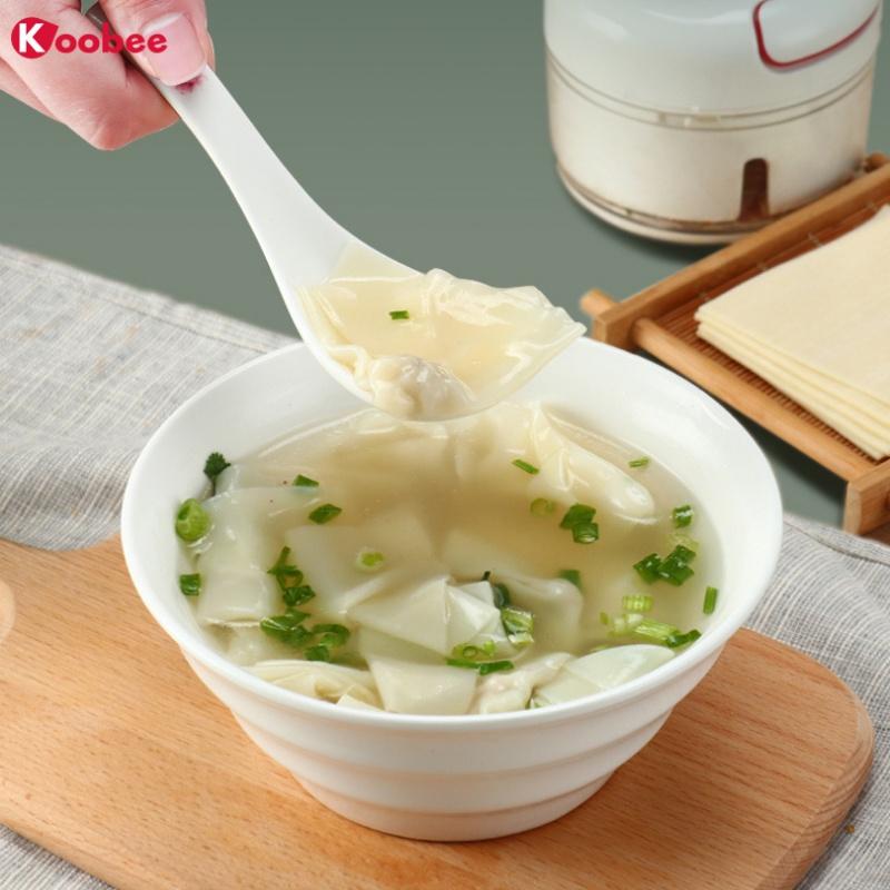 Máy xay tỏi ớt cầm tay Mini Food Chopper 2 lưỡi chính hãng, Dụng cụ xay tỏi ớt, thực phẩm đa năng KOOBEE