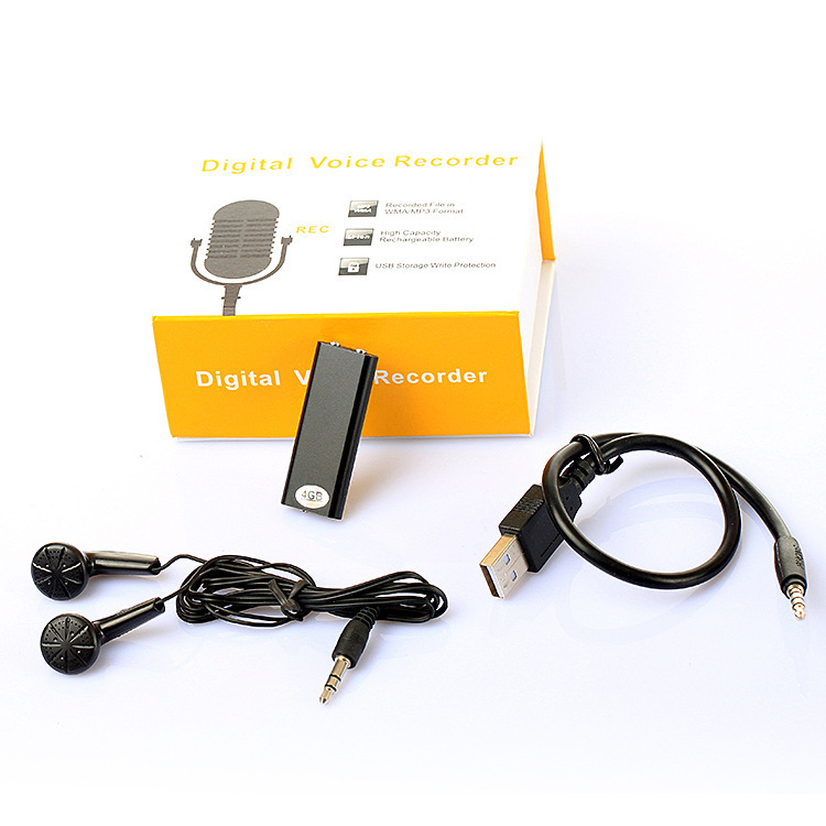 Bút ghi âm Máy ghi âm độ nét cao MP3 Máy nghe nhạc ghi âm