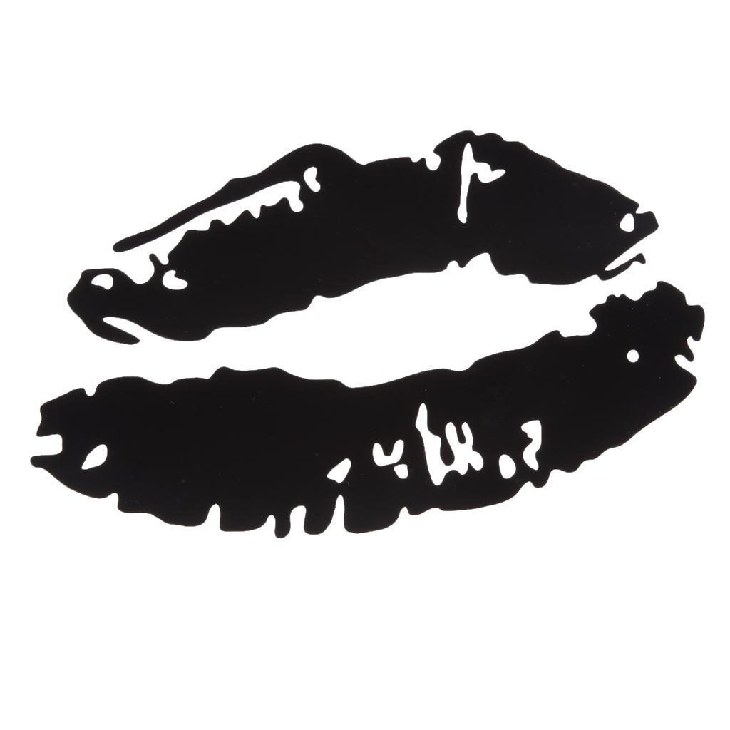 Universal Car Truck Motorcycle Decal Scratch Cover Sticker Lips