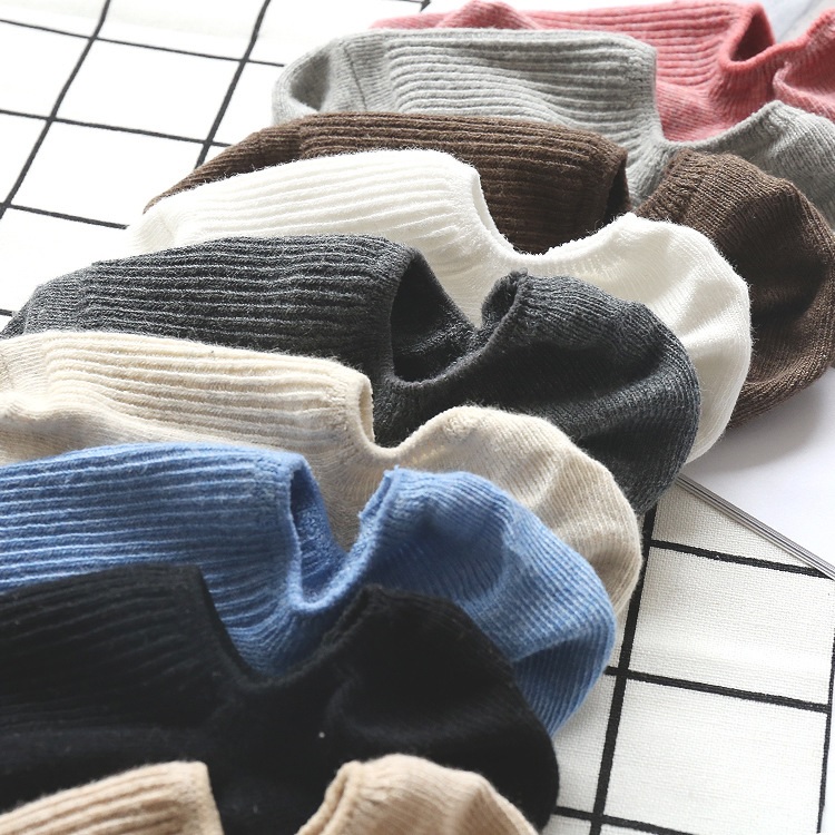 Bộ 5 đôi tất bàn chân nữ Sox Lab Co dãn 4 chiều Size , có đệm silicon ở gót chống tuột