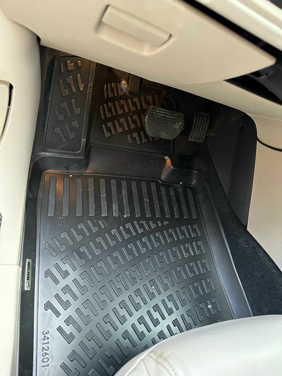 Thảm lót sàn ô tô nhựa TPU Silicon Peugeot 508 first generation 2010-2018 Nhãn hiệu Macsim