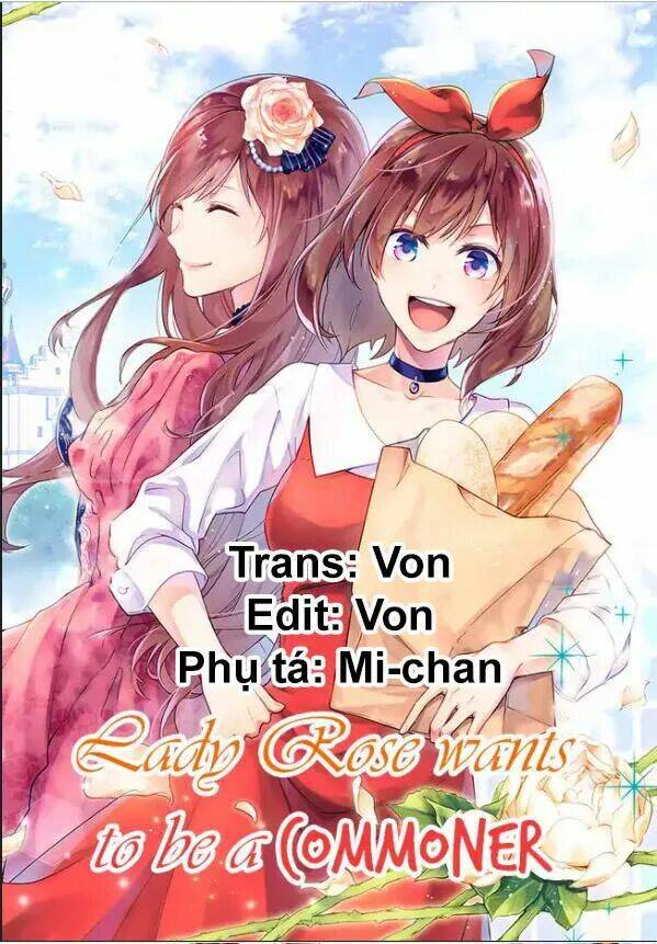 lady rose wants to be a commoner chapter 2.1 1