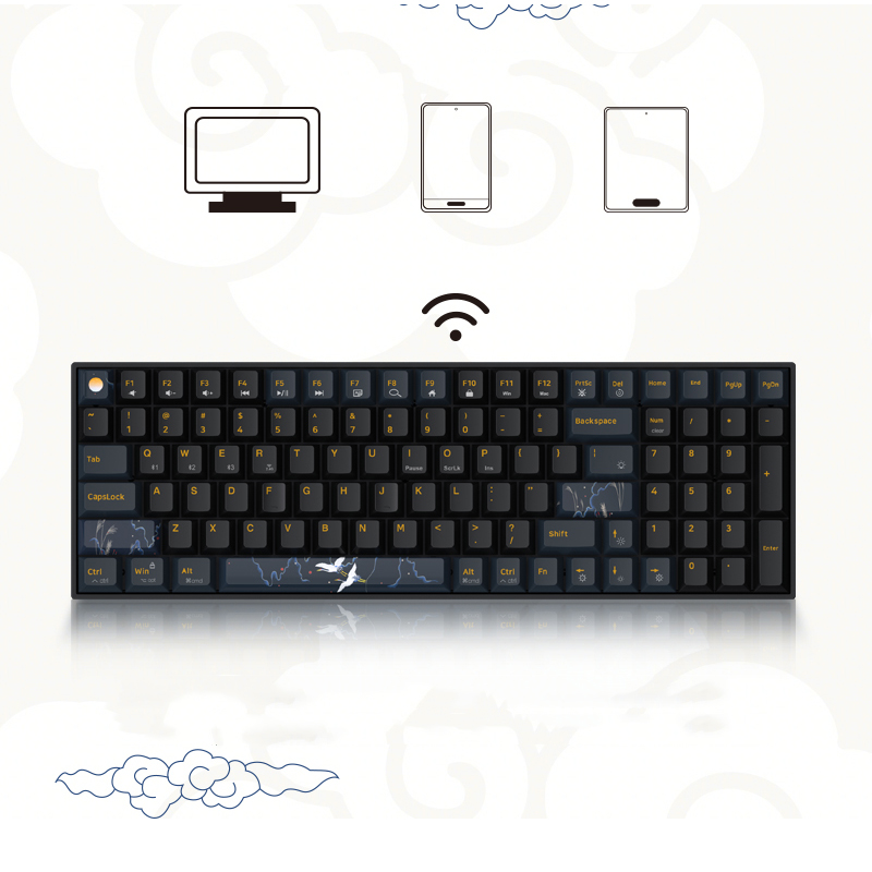 Bàn phím cơ GM1000-Dual mode Newmen - Hàng Chính Hãng