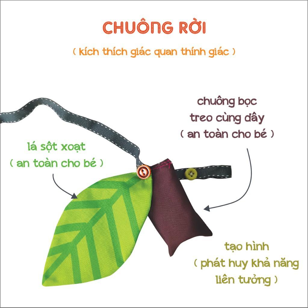 Bóng múi luyện chân PiPo - Montessori Leaves