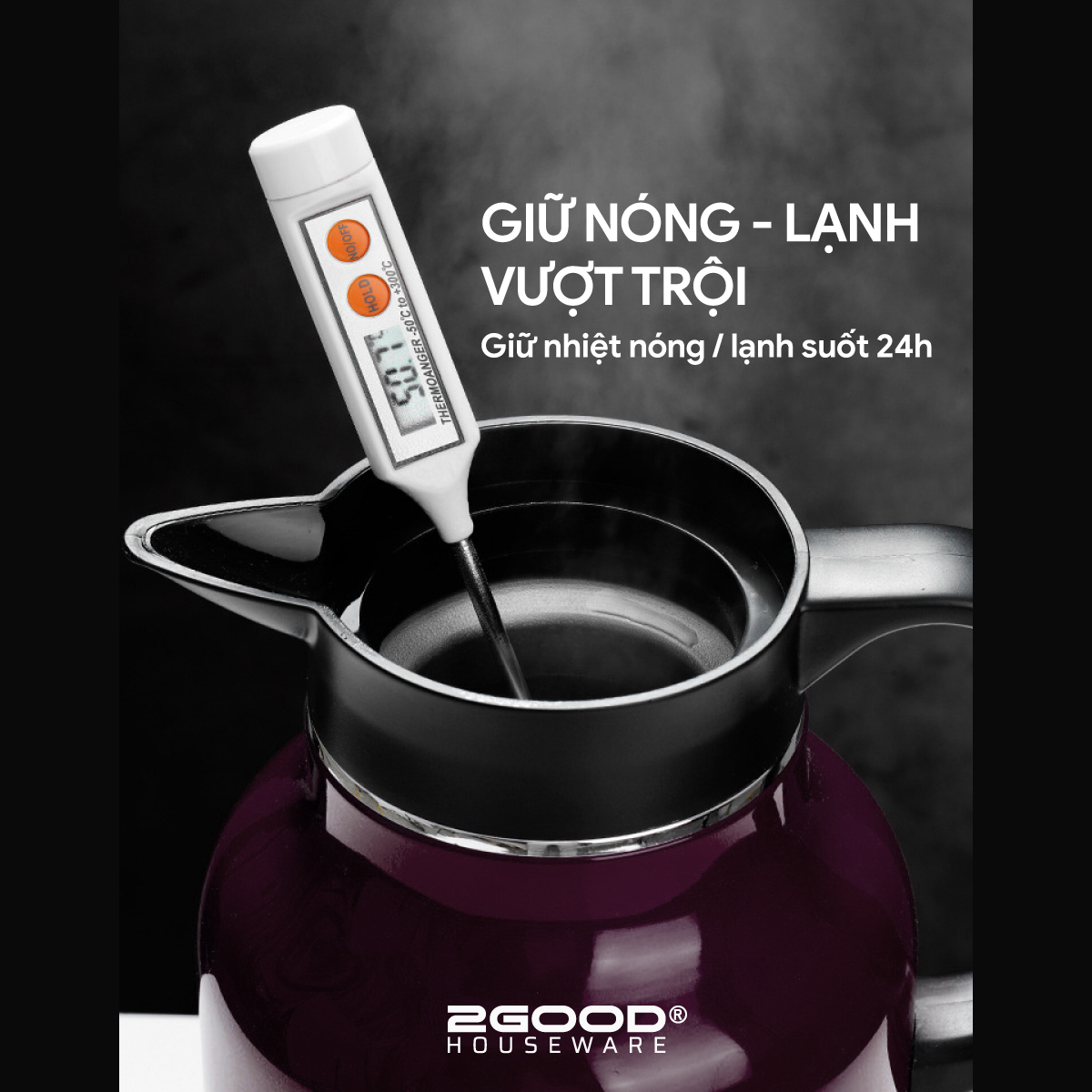 Phích Pha Trà Giữ Nhiệt 2GOOD FLASK B16