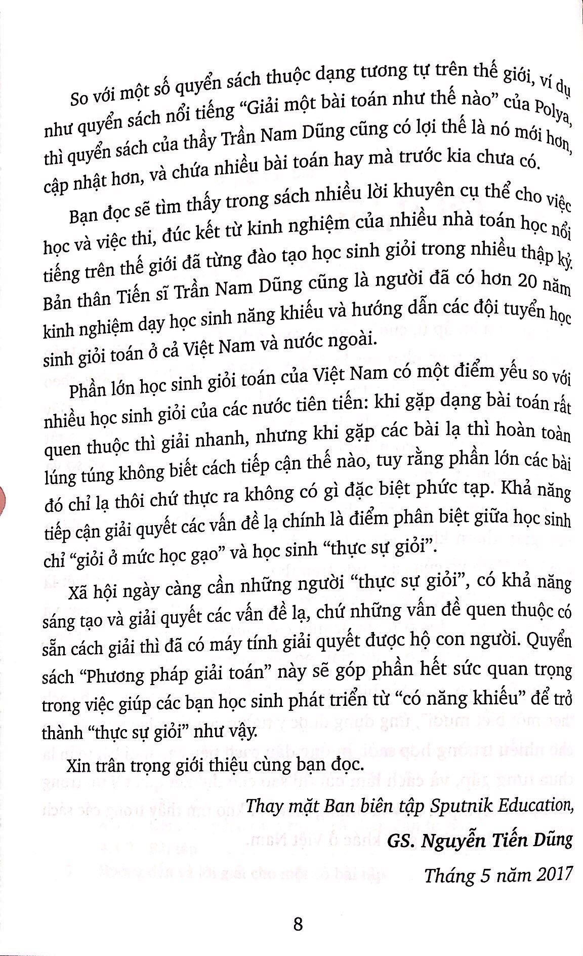 Phương Pháp Giải Toán Qua Các Bài Toán Olympic (Tái Bản 2023)