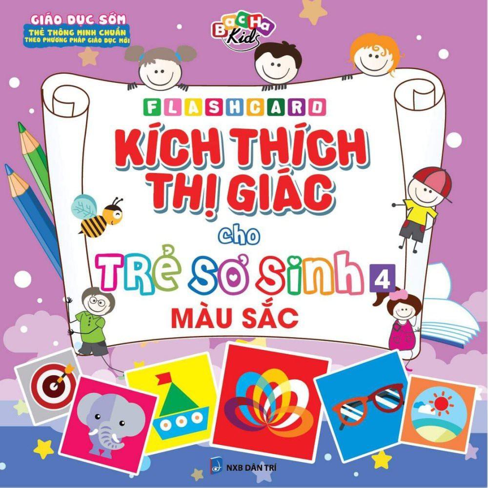 Thẻ kích thích thị giác cho trẻ sơ sinh loại Dán tường cho bé từ 0-12 tháng