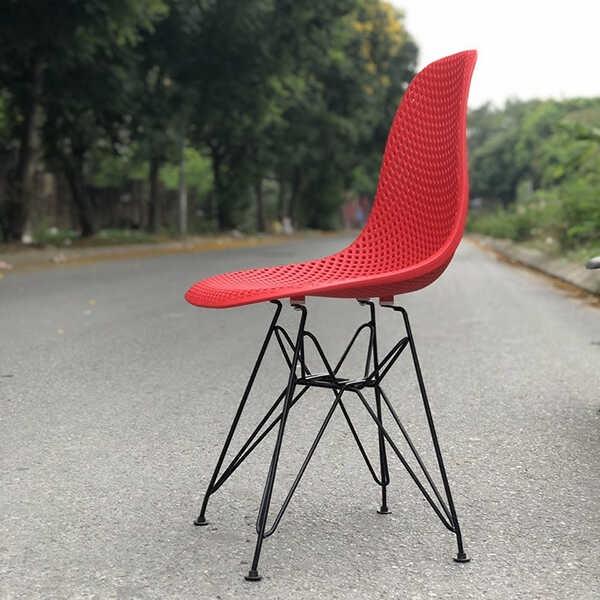 GHẾ EAMES LƯỚI CHÂN MẠ -GHẾ CAFE GIÁ RẺ