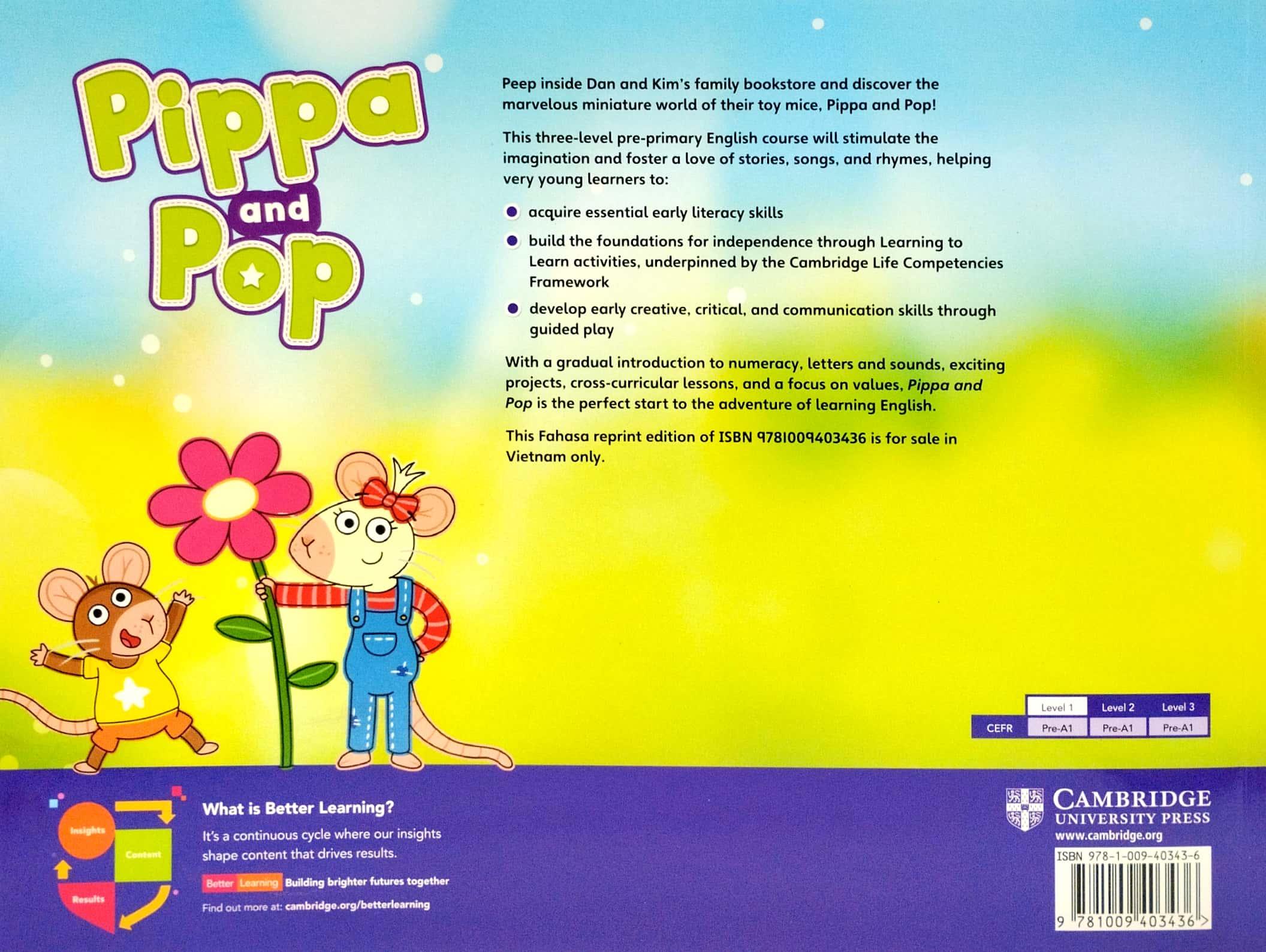 Pippa And Pop Level 1 Student's Book With Digital Pack American English