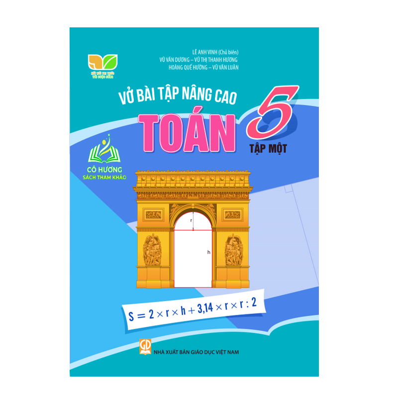 Sách - Combo Vở bài tập nâng cao Toán + Tiếng Việt lớp 5 (Kết nối tri thức với cuộc sống)
