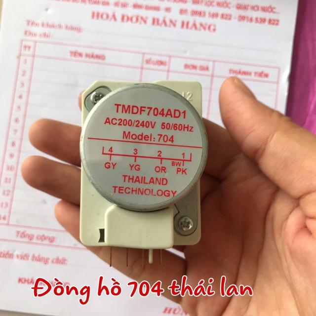 Đồng hồ tủ lạnh 704 thái lan (tốt)