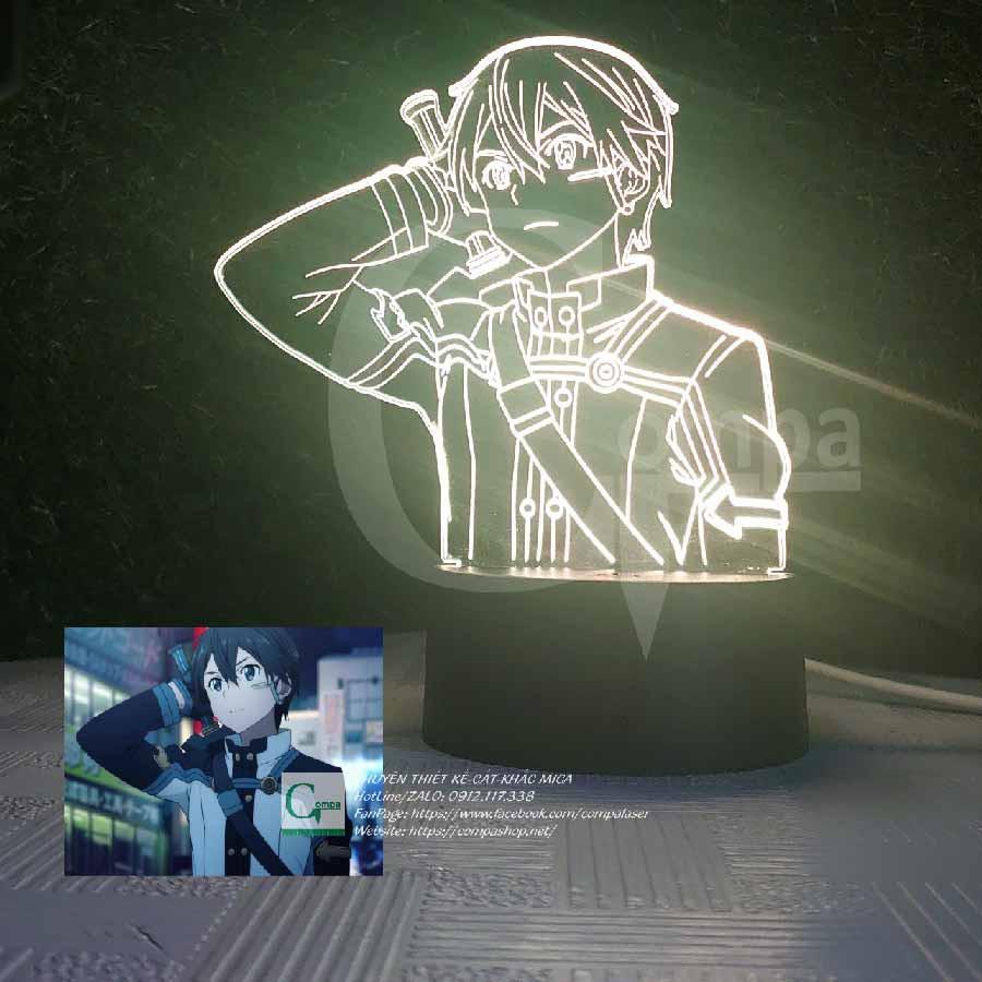 Đèn Ngủ Sword Art Online Kirito Type 06 ASAO0106 16 MÀU TÙY CHỈNH COMPASHOP