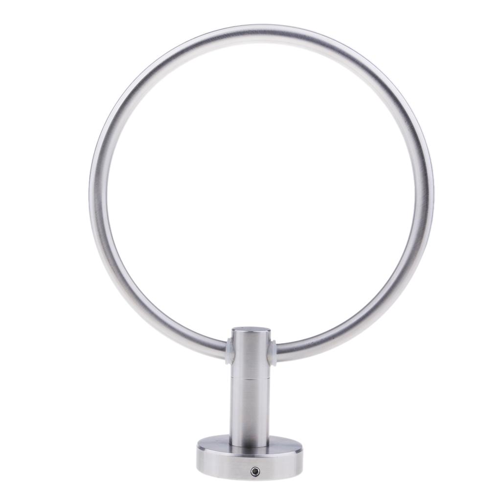 4x Stainless Steel Towel  Holder Wall Mounting for Bathroom Washroom