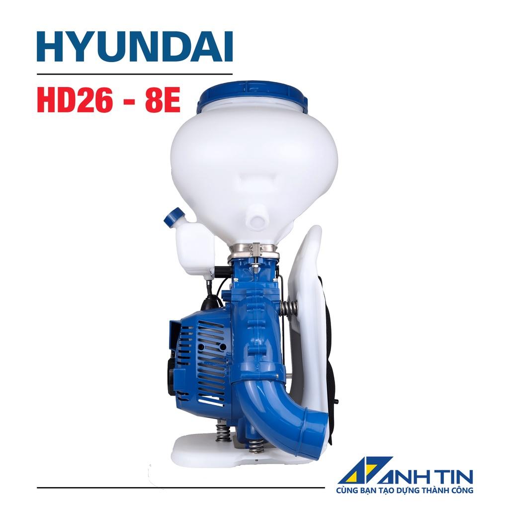 Máy phun hạt chính hãng HYUNDAI HD26-8E sạ lúa, sạ phân, phun khử khuẩn |