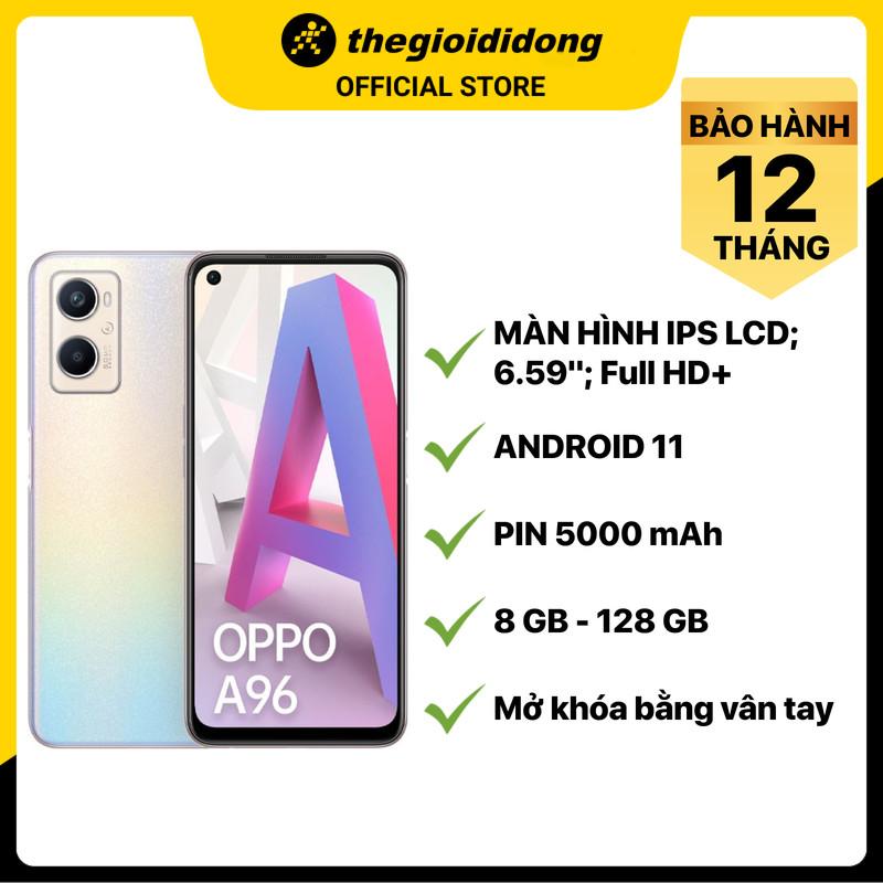 Điện thoại OPPO A96 (8GB/28GB) - Hàng chính hãng