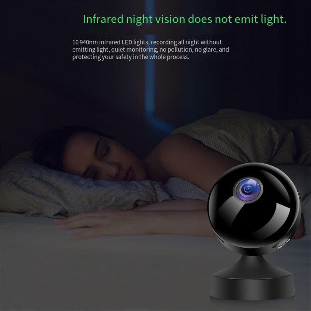 Camera A9 Camera 1080p HD Wifi Camera giám sát không dây Camera hồng ngoại Tầm nhìn ban đêm Máy quay phim an ninh gia đình