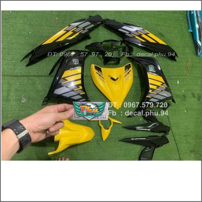 Tem Rời Exciter 135 Vàng đen