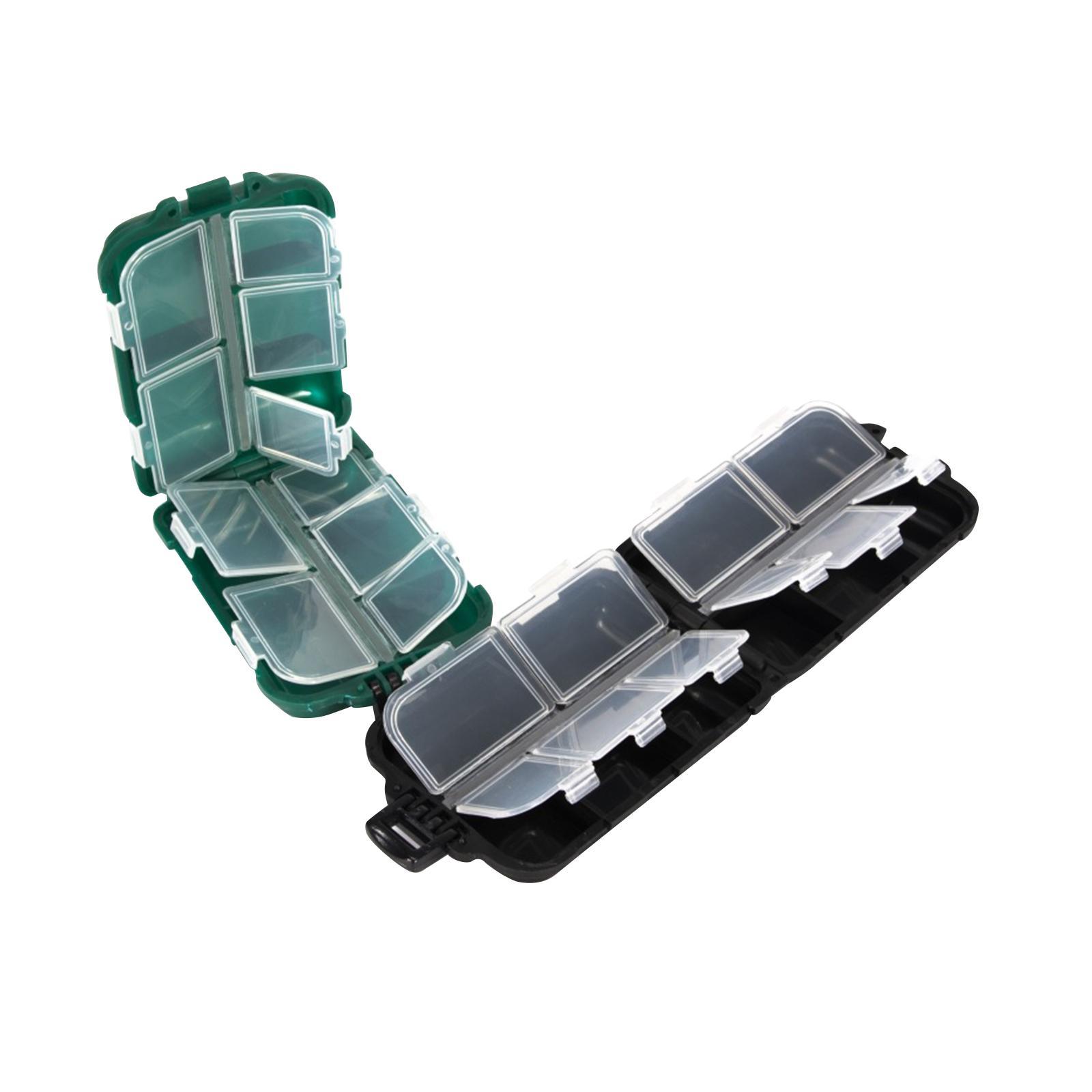 Fishing Tackle Box, Fishing Tools Box Organizer Case, Double Sided, Waterproof Hooks Equipment, Portable Fishing Accessories Storage Box