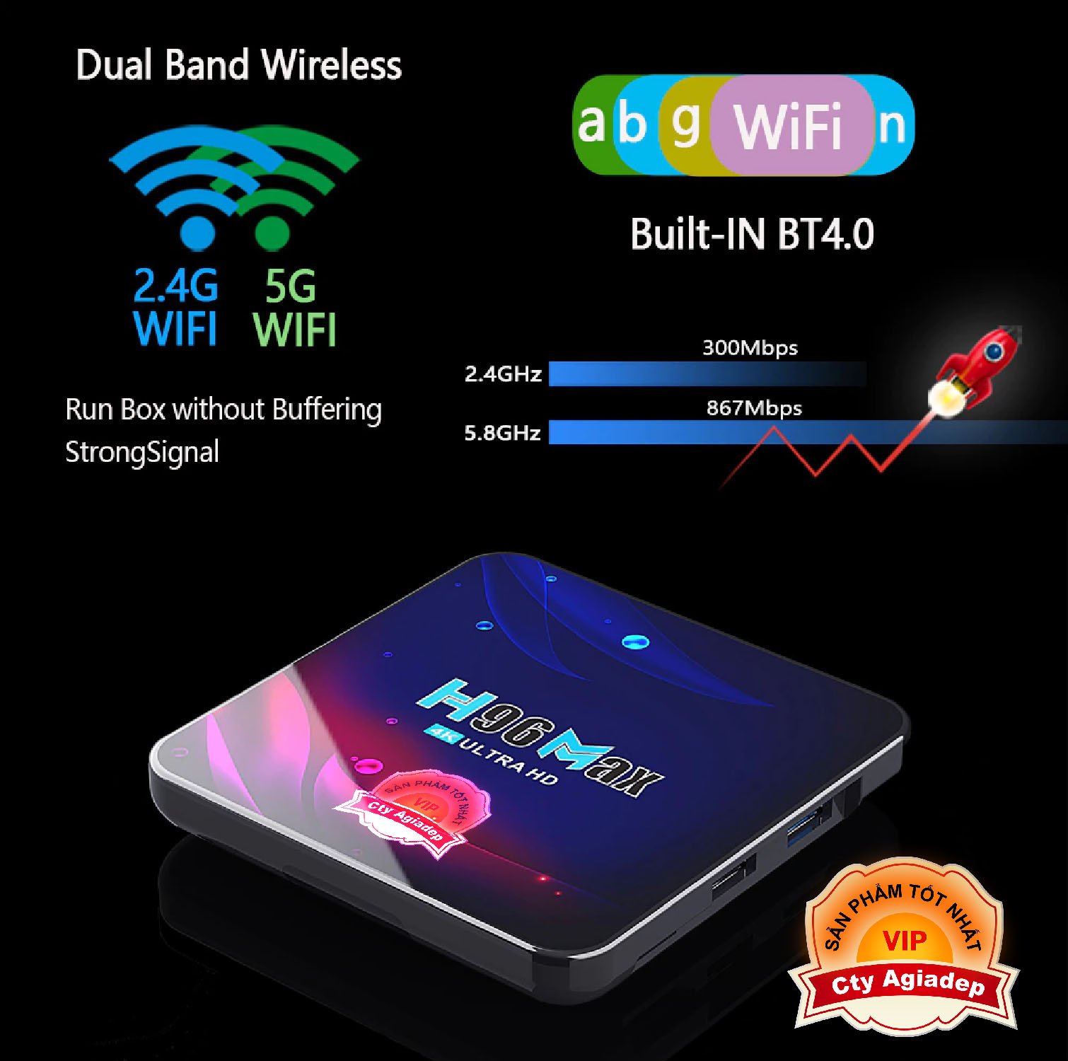 TVBOX Android 11 mới giúp Tivi kết nối internet xem youtube, truyền hình, phim