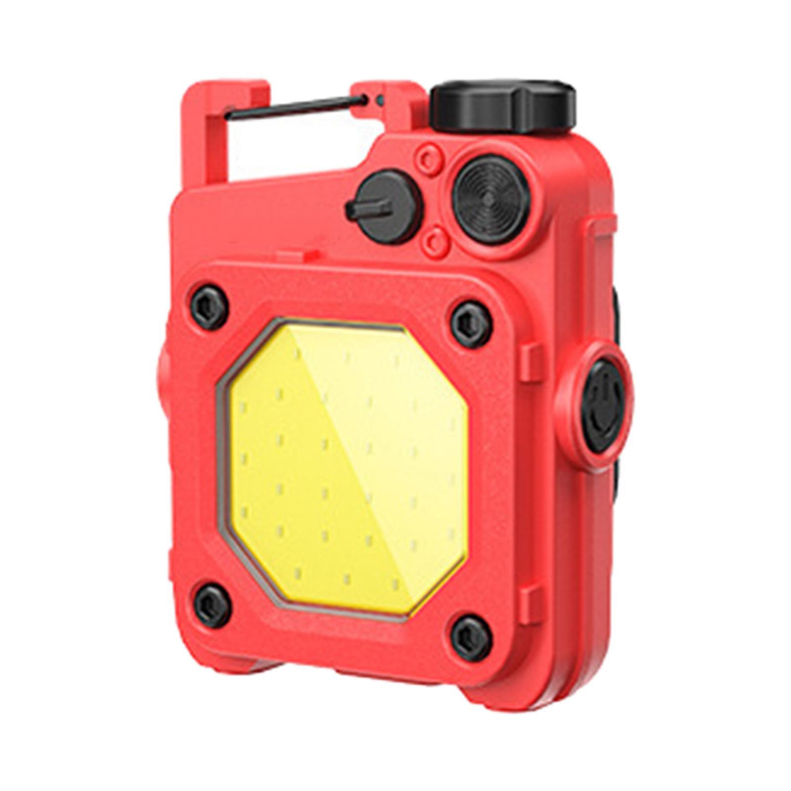 Mini LED Flashlight Bright Multifunction Backpacking COB Work Light Keychain