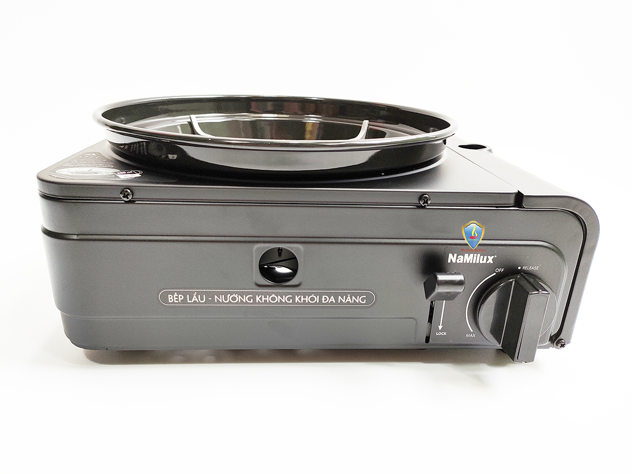 Bếp lẩu - nướng không khói đa năng Namilux NA-GS2821PF - HÀNG CHÍNH HÃNG NAMILUX