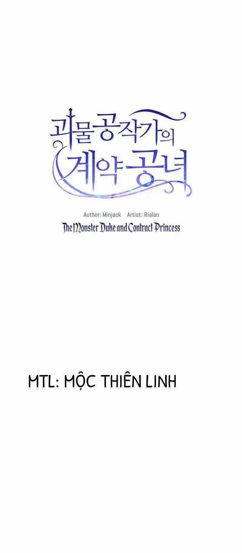 khế ước của nữ công tước quái vật chapter 2.1 8
