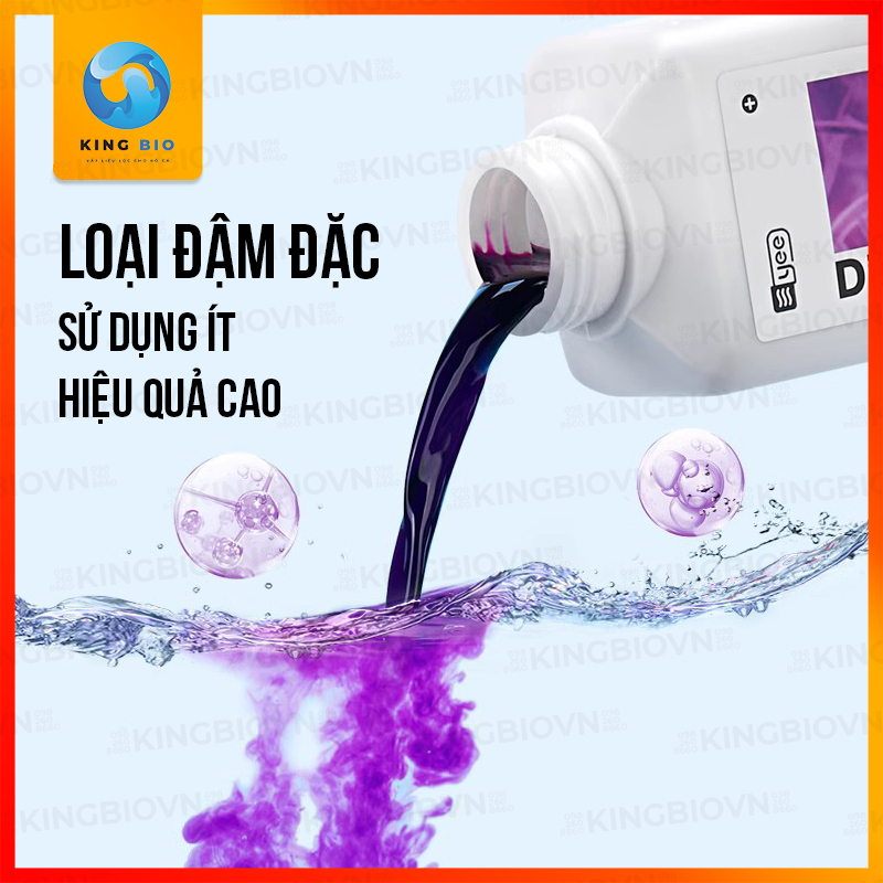 Thuốc tím Yee Disinfectant - dung dịch Kali Permanganat khử trùng diệt khuẩn cho bể cá