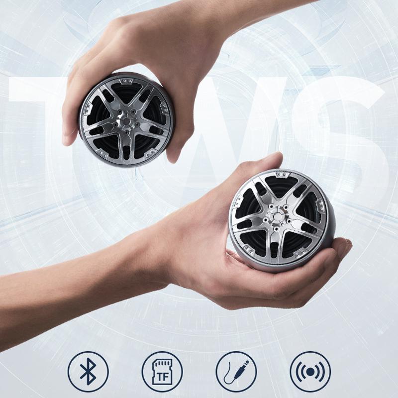 IPX7 không dây chống thấm màu bluetooth ô tô kim loại ngoài trời hộp nhỏ di động hộp nhỏ cho màu quà tặng: bạc