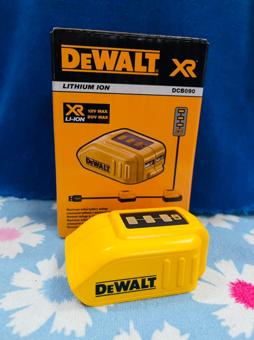 ĐẾ CHUYỂN PIN 12V-18V-20V DEWALT DCB090-KR - HÀNG CHÍNH HÃNG