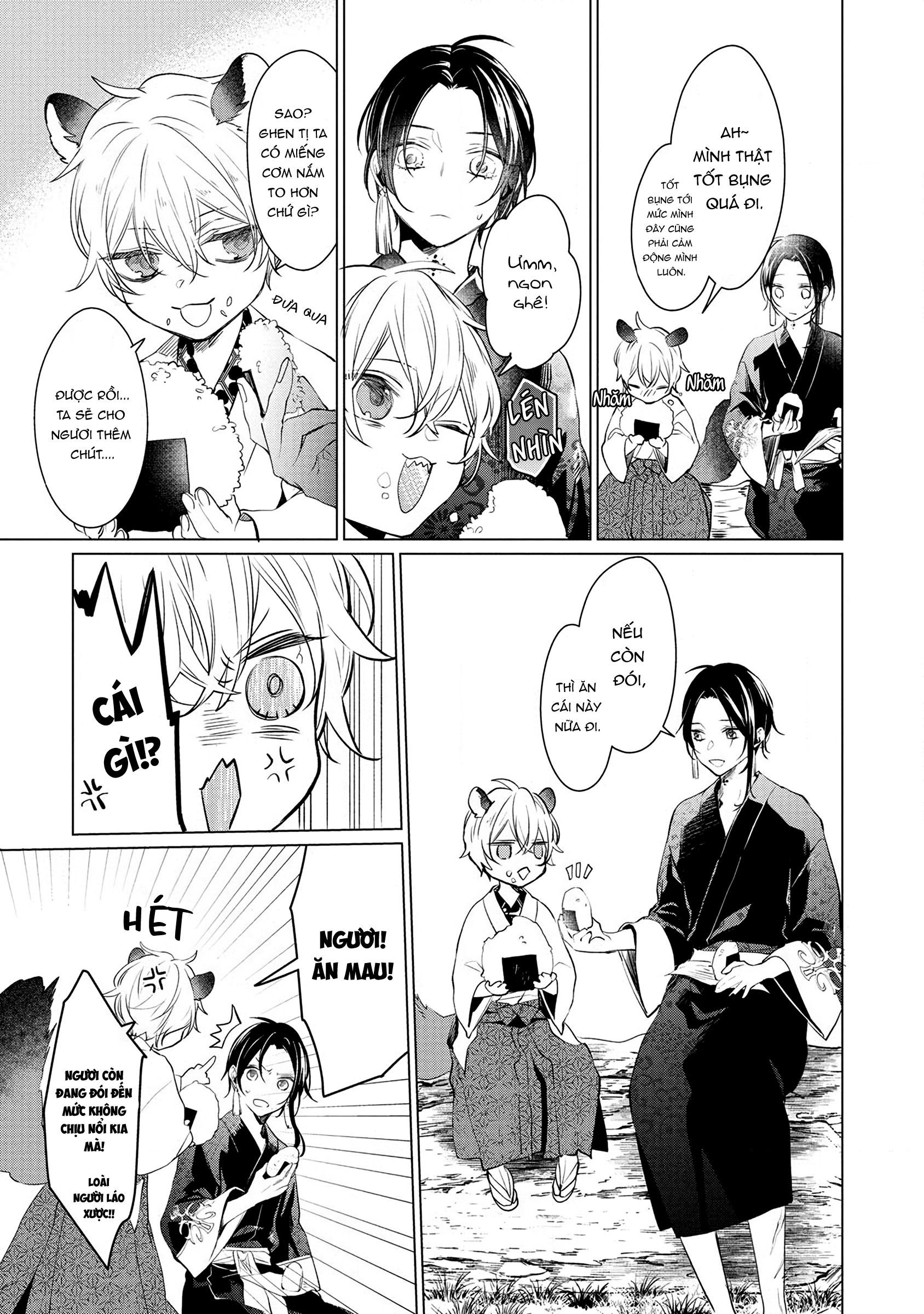 vị thần diều hâu & tế phẩm đáng thương chapter 2 13