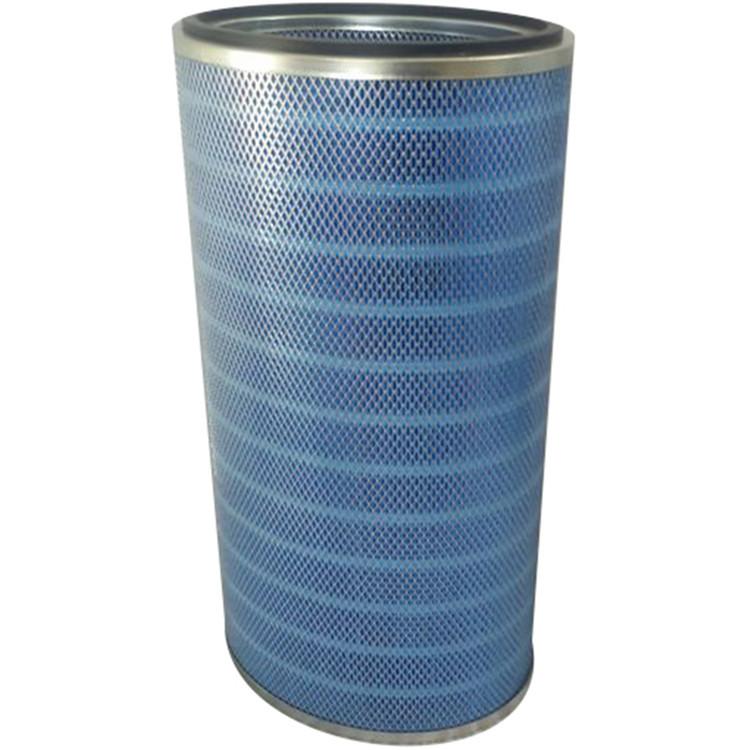 Vận chuyển nhanh Hộp lọc loại bỏ bụi chống cháy Hộp lọc sợi nano P190818 Bộ lọc hình bầu dục chịu nhiệt độ cao màu xanh lam