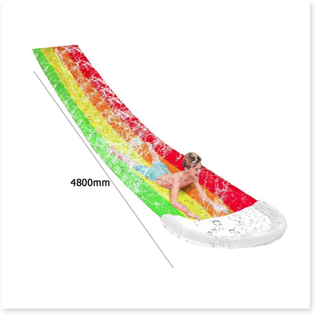 Cầu vòng trượt nước Rainbow Waterslide dài 4.8 mét