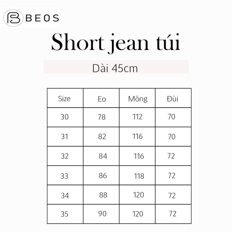Short túi bigsize