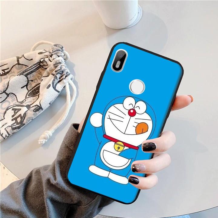 Ốp lưng dành cho điện thoại VSmart Live Silicon dẻo hình Doremon Nhảy Múa