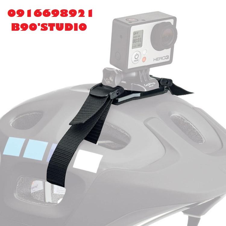 Dây đeo gắn trên mũ bảo hiểm cho camera hành động Gopro. Sjcam