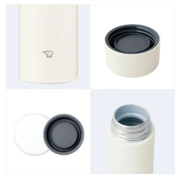 Bình giữ nhiệt Zojirushi SM-ZA48-WM 0,48L màu trắng - Hàng chính hãng, bảo hành 12 tháng