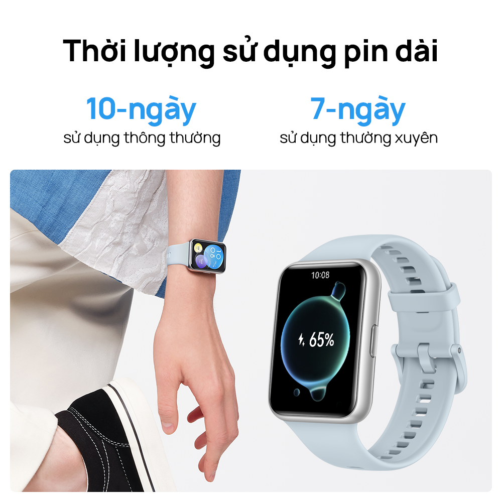 Đồng Hồ Thông Minh HUAWEI WATCH FIT 2 | Màn hình HUAWEI FullView 1.74”| Gọi thoại Bluetooth | Sống khỏe mạnh | Hàng Chính Hãng