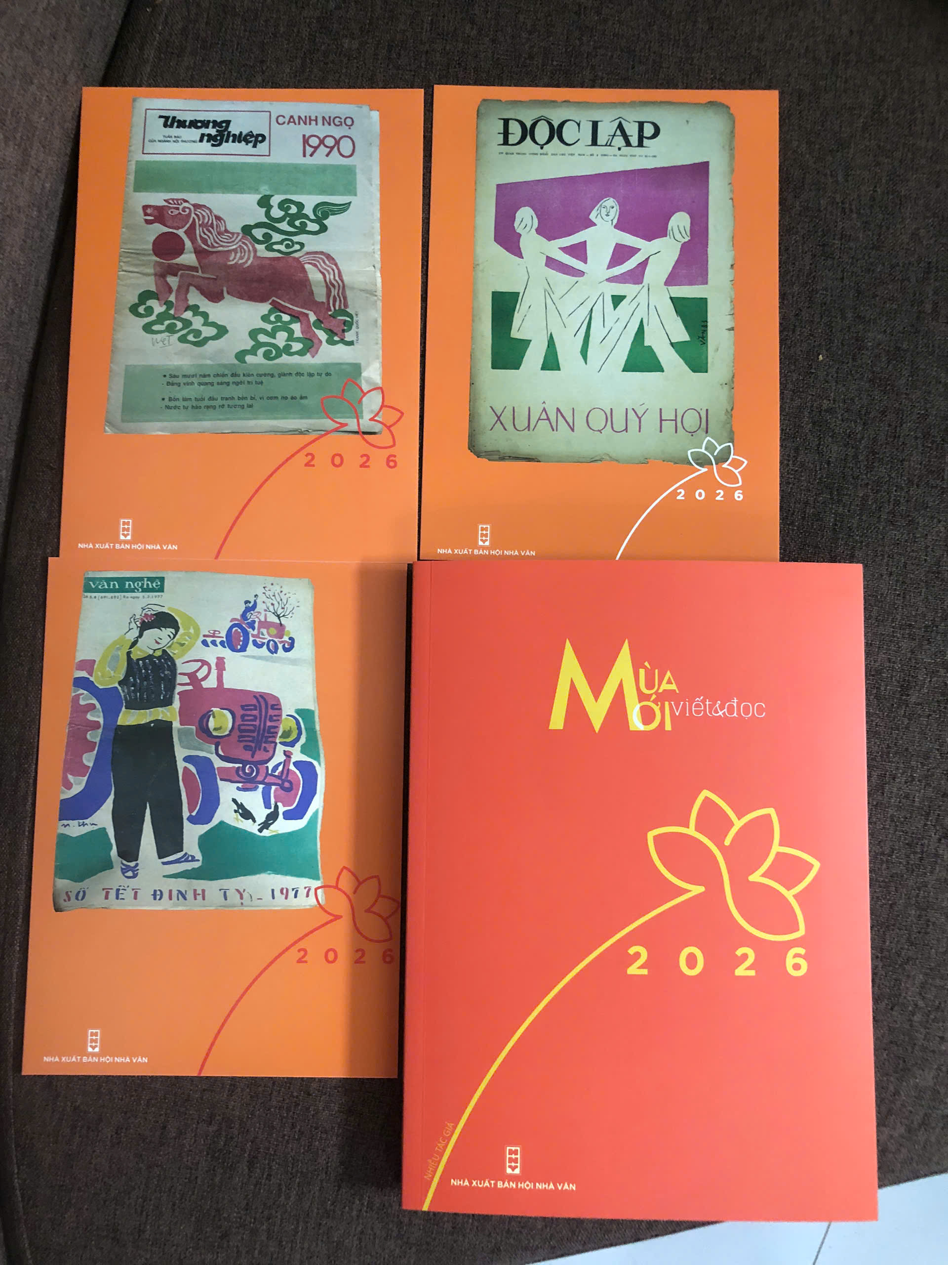 VIẾT VÀ ĐỌC MÙA MỚI 2026  - NHÀ XUẤT BẢN HỘI NHÀ VĂN - MÙA MỚI VIẾT VÀ ĐỌC 2026