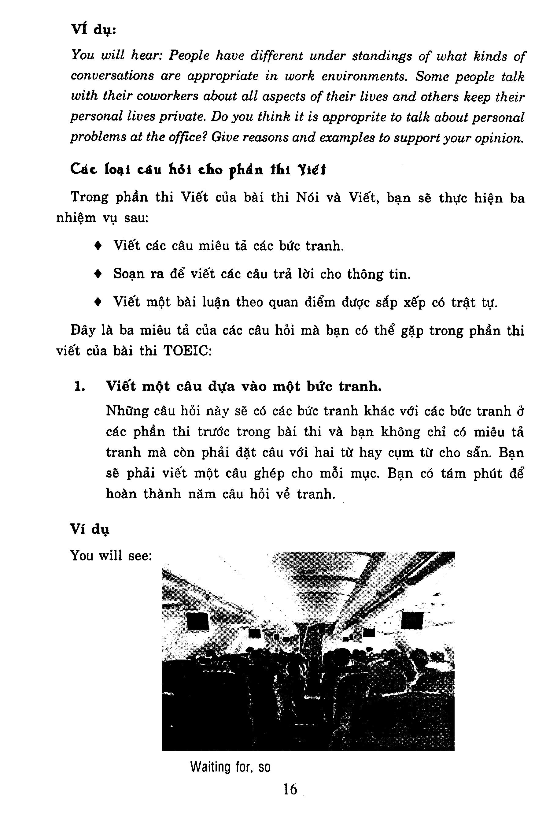 Luyện Kỹ Năng Nghe - Nói - Đọc - Viết Để Đạt Kết Qủa Tốt Cho Kỳ Thi Toeic - KV