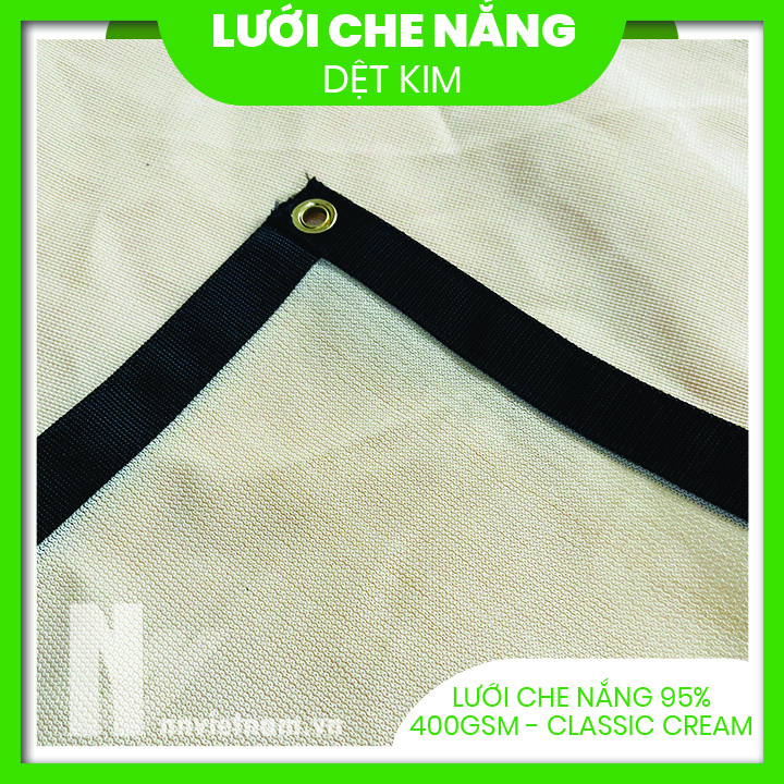 ⌈2M x 1M⌋ Lưới che nắng 95% - 400gsm HÀNG CAO CẤP Che nắng ban công, sân vườn