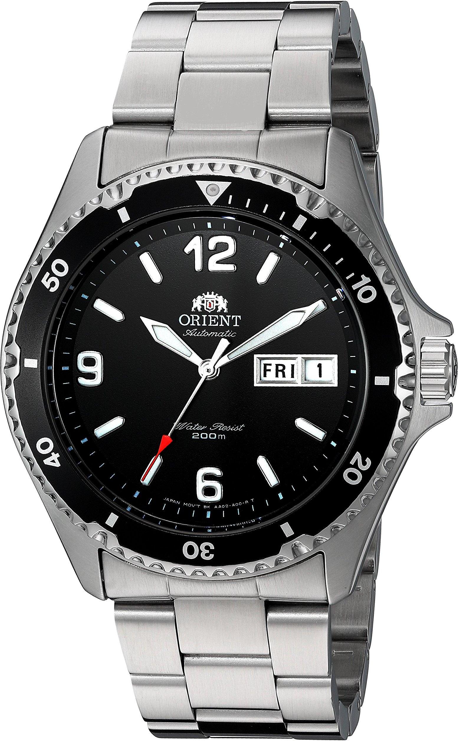 Orient Men's 'Mako II' Japanese Automatic Stainless Steel Diving Watch