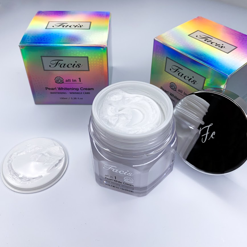 Kem dưỡng trắng da ngọc trai Facis Pearl Whitening Cream