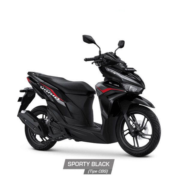 Cánh bướm Honda Vario 125 2023 màu đen bóng chính hãng 81131-K2V-N30ZM