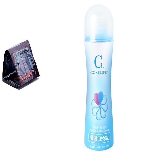 Gel bôi trơn trái cây + bao cao su power men