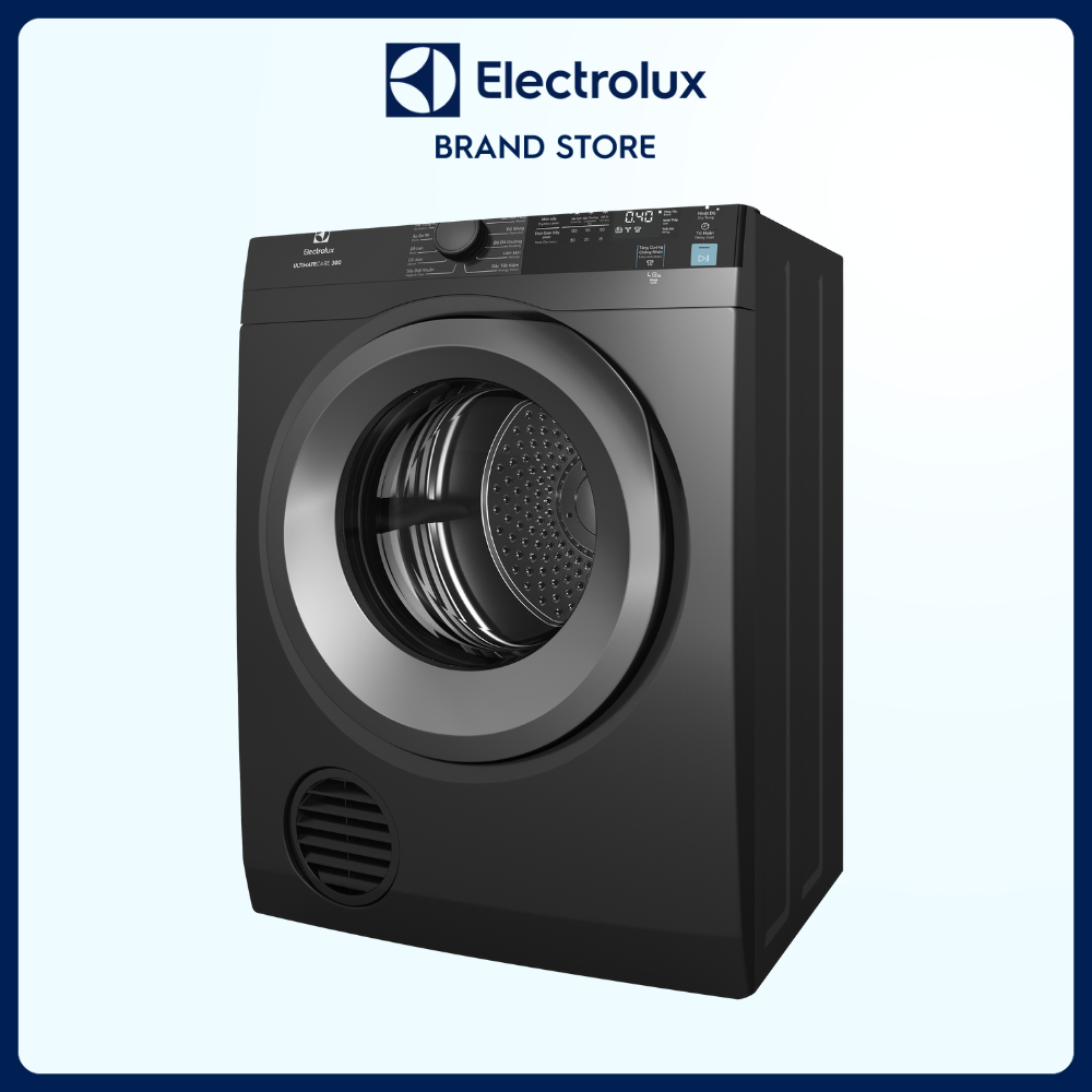 Máy sấy thông hơi Electrolux 8.5kg UltimateCare 300 - EDV854N3SB - Lồng giặt chuyển động luân phiên, giảm nhăn, giảm phai màu, tính năng khóa trẻ em [Hàng chính hãng]