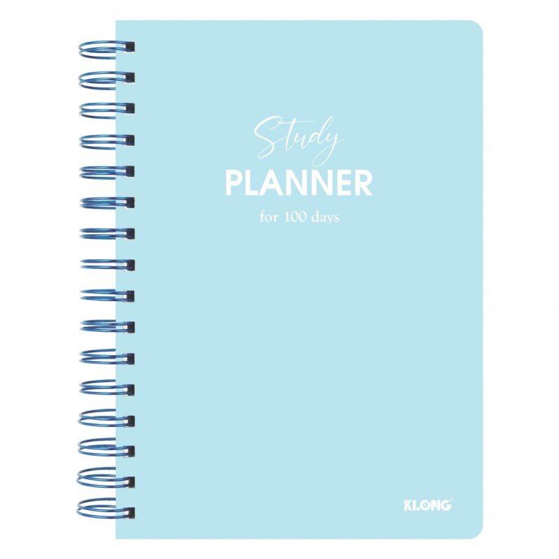 Sổ lò xo kép study planner KLONG size A5 sổ kế hoạch